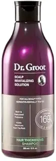 Dr. Groot Hair Thickening Shampoo for Hair Loss, Korean Hair Care with Biotin, Rosemary Oil to help Volumize Thinning, Damaged Hair, Hydrate Hair and Scalp, Biotin Shampoo,Scalp Revitalizing Solution