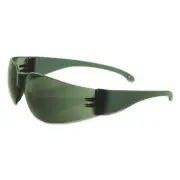 Boardwalk Safety Glasses, Gray Frame/gray Lens, Polycarbonate, Dozen BWK00023