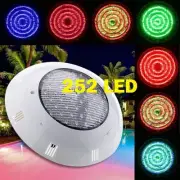 NEW*252 LED SWIMMING POOL STRONG LIGHTS RGB WITH 7 COLOR REMOTE CONTROL