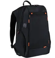 Outdoor Multi-Function Comfortable Breathable Casual Backpack Laptop Bag With Handle External Usb Charging Port and Earphone Port(Black)