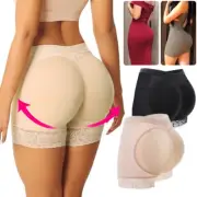 Women Padded Shaper Pants Underwear Butt Lifter Bum Hip Enhancer Body Shaper UQS