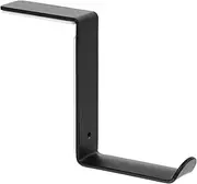 SEWACC 1pc Black Headphone Hook Space Saving Wall Hanger for Headsets Accessories for Use Versatile Storage for Headphones Bags and More
