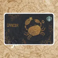 在飛比找蝦皮購物優惠-Starbucks 台灣星巴克 2021 12星座 巨蟹星座