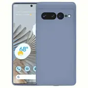 MCC Google Pixel 7 Pro 5G Soft Liquid Silicone Shockproof Case Cover 7Pro [Grey Purple]