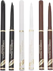 6Pcs Beard Filling Pen Kit Multi Functional Beard Pencil Filler for Men Define Shade Beard with Durable Smudge Formula for Grooming Styling