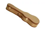 Xtreme Bass Ukulele Hard Case Vintage Yellow Tweed Plush Lined