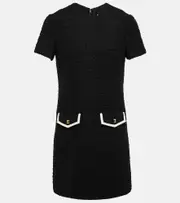 [Valentino] Valentino Bouclé minidress AU 8 black