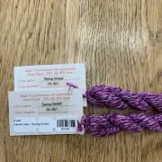 Oriental Linen Thread Gatherer Embroidery Thread 52% Silk 2 skeins 25 Yards Each