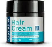 Ustraa Hair Cream For Men For Daily Use With Light Hold Style & Nourishment Wheat Germ Oil Wild Flax Seed Extracts Moisturizes Hair NonSticky, Sulphate & Paraben Freemulti