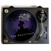 King Diamond - The Graveyard Turntable Slipmat for vinyl records Mercyful Fate