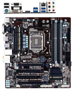 現貨熱銷-技嘉GA-H87 M HD3 D3H主板H97M DS3P支持LGA1150針 四代