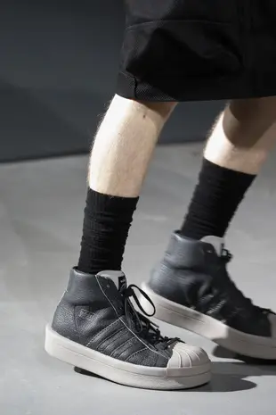 [全新真品代購] RICK OWENS X adidas 走秀款! 高筒休閒鞋 Pro Model