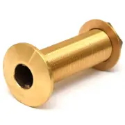 Groco Boat Straight Thru Hull THXL-1250-W | 4 Inch Threaded Bronze