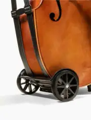Upright bass BUGGIE by RC Williams REAL DEAL Made in USA! double bass wheels