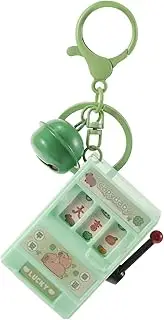 [ERINGOGO] Mini Vending Machine Keychain Portable Game Pendant Fun Party Favors for Creative Novelty Keyring for Themed Events Lightweight and Entertaining