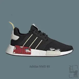 ADIDAS ORIGINALS THEBE MAGUGU X NMD_R1黑 小花 GX2074【Insane-21】