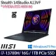 【MSI】微星 Stealth 14Studio A13VF-021TW 14吋/i7-13700H/16G/1TB SSD/RTX4060/Win11P/電競筆電