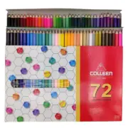 Colleen Colored Pencils Wood 72 Colors Art Gift Painting Drawing Sketch Set 1Box