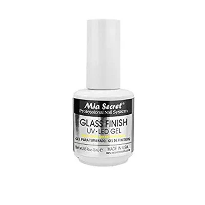 Mia Secret Glass Finish UV/LED Gel 0.5 oz / 15ml ( FG-6S )