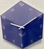 Modern Acrylic Wall Clock with Quartz Movement by Hermle HE 30107-Q72100 NEW
