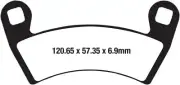Polaris Rzr Models RZR 1000 2013 EBC Front Long-Life Brake Pads FA656R