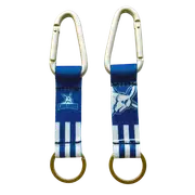 North Melbourne Kangaroos AFL Carabiner Keyring