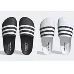 【豬豬老闆】ADIDAS OG ADIFOM ADILETTE 三線 包腳 涼拖鞋 男女 黑HQ7218 白HQ7219