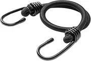harayaa Heavy Duty Bungee Cord with Hooks Elastic Luggage Strap,Multipurpose,Outdoor Bungee Strap for Camping,Transporting,Storage, 1 Piece