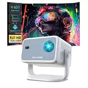 L018 Netflix Projector Android 11 Smart 4K Home Cinema HD 1080P Wifi6 BT5.2 650ANSI Auto Keystone Correction P350