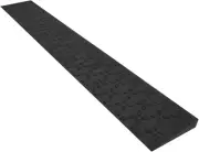Rubber Threshold Ramps, 0.8" Rise Door Threshold Ramps for Wheelchairs, 1500 Lbs