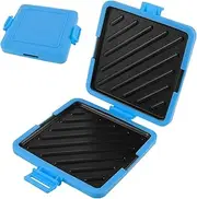 Microwave Toastie Sandwich Maker, Silicone Toastie Maker, Microwavable Toastie Maker, Rapid Heating, Non-Stick Plates, for Cooking Delicious Sandwiches, Dishwasher Safe, No Electricity (Blue)