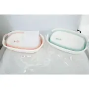 Foldable Small Pets Bathtub Washing Tub Multifunctional Laundry Basket Drvsj