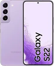 Samsung S22 5G (256GB, Bora Purple) (Renewed)