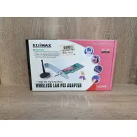 在飛比找蝦皮購物優惠-EDIMAX PCI 高速 無線 網路卡 EW-7128g 