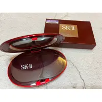 在飛比找蝦皮購物優惠-百貨公司名品商品代購 SK-II 絲燦緞光粉餅盒 全新 現貨