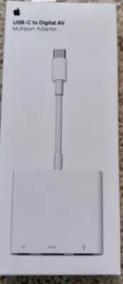 Brand New Apple USB-C to Digital AV Multiport Adapter MUF82MA/A. Free Ship. NEW