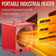 Industrial 5600W Electric Portable Garage Workshop Heater Product w/ Thermostat