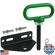 Heavy Duty Zero Turn Mower Trailer Hitch with Bolts and Strong Magnetic Hitch