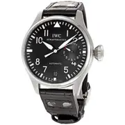 Original IWC Classic Pilot Big Steel Black Men's Watch IW500401