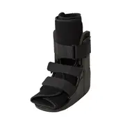 Ankle Bone Fixation Brace Protection After Foot Ankle Injuries Sprains Tendonitis Sprained Ankle Support , 25cm, S Black