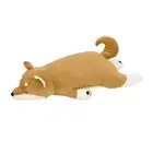 Big Plush Toy Shiba Inu Stuffed Body Pillow Sofa Backrest Cushion 73cm Brown F/S