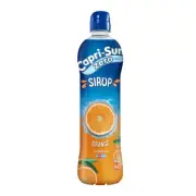 Capri Sun Syrup Orange Zero Without Added Sugar Bottle 600 ML