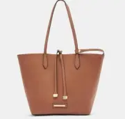 Tony Bianco Kimberly Basic Tote Bag - Tan 2 In 1