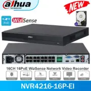 Dahua NVR4216-16P-EI 4K 16CH 16 PoE NVR Video Recorder CCTV Camera System