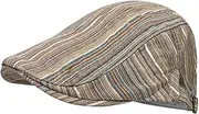 [svlftecon] Unisex Newsboy Cap Flat Ivy Hat Cabbie Hunting Driving Hat for Spring Summer Adjustable Series 14