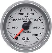 Auto Meter 4956 Ultra-Lite II Full Sweep Electric Oil Temperature Gauge