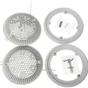 Hayward WG1030AVPAK2 Dual Submerged Suction Outlet Set and Covers Main Drains