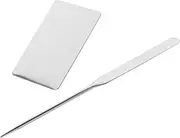 Angoily Metal Makeup Spatula Mixing Palette Foundation Pigment Blending Tool Kit