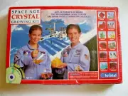 Vintage Space Age Crystal Growing Kit Kristal Educational Inc CD-ROM Included