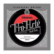 D'Addario BNN-3T Pro-Arte Black Nylon Guitar Strings Half Set Normal Tension